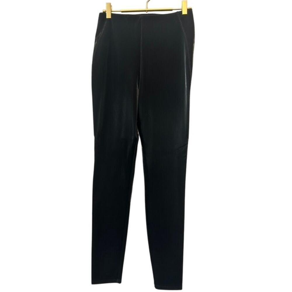 Lysse – Hi Waist Suede Legging – Black – M